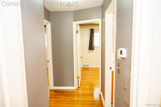 30320 Moulin Ave, Warren, MI 48088 - corridor featuring light wood-type flooring and baseboards