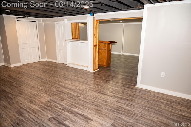 30320 Moulin Ave, Warren, MI 48088 - finished basement featuring wood finished floors and baseboards