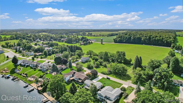 14050 Shannon Dr, Cement City, MI 49233 - drone / aerial view