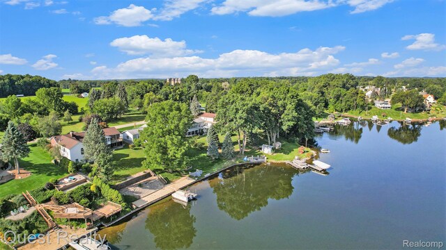 14050 Shannon Dr, Cement City, MI 49233 - view of property location featuring a nearby body of water