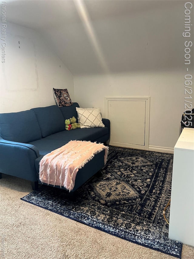 13203 Frazho Rd, Warren, MI 48089 - carpeted bedroom featuring vaulted ceiling