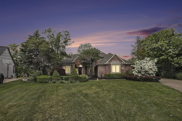 5448 Waterfield Ct, Ann Arbor, MI 48108 - view of front of property featuring a front lawn