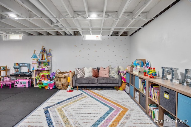 2243 Cambridge Dr SE, Grand Rapids, MI 49506 - recreation room with plenty of natural light