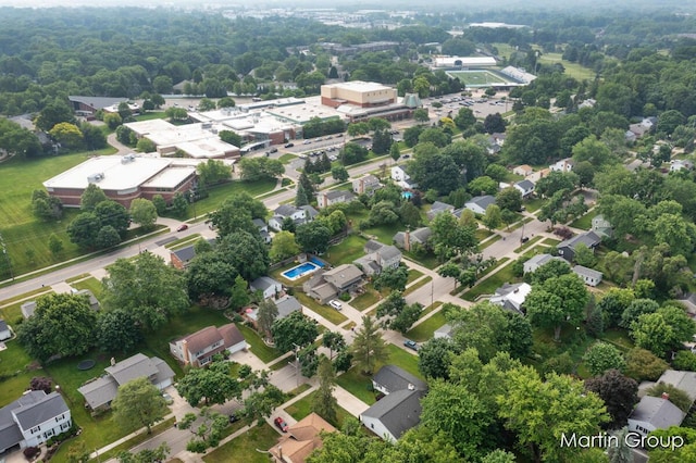 2243 Cambridge Dr SE, Grand Rapids, MI 49506 - aerial perspective of suburban area