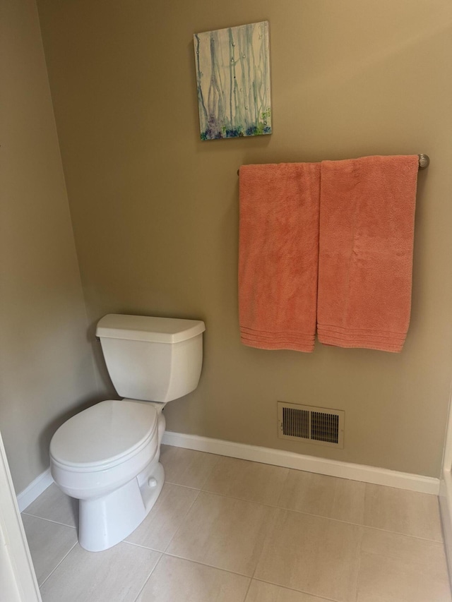 6927 Plum Hollow Cir, Kalamazoo, MI 49009 - bathroom with toilet and tile patterned flooring