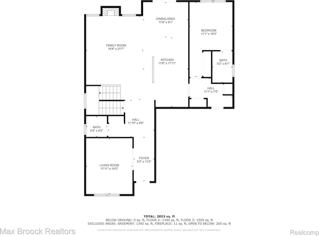 2799 Gallop Way, Saline, MI 48176 - view of floor plan / room layout