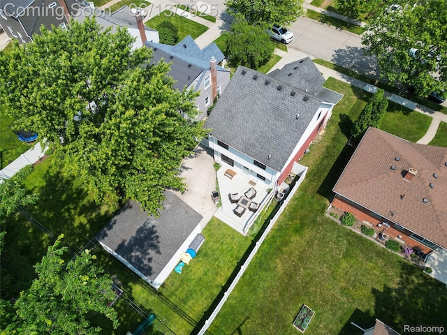 2147 Princeton Rd, Berkley, MI 48072 - aerial perspective of suburban area