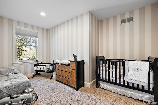 1330 Oxford Rd, Bloomfield Hills, MI 48304 - carpeted bedroom with baseboards and recessed lighting