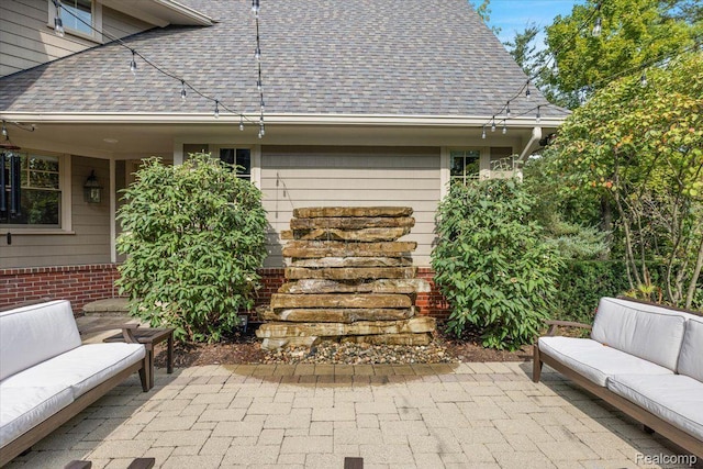 1330 Oxford Rd, Bloomfield Hills, MI 48304 - view of patio featuring outdoor lounge area
