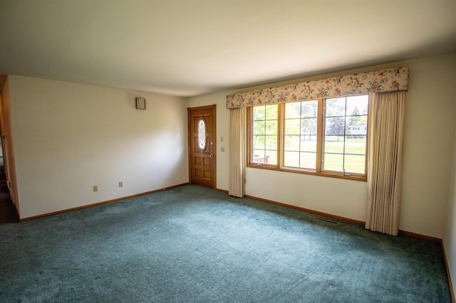 13123 N Jennings Rd, Clio, MI 48420 - foyer with carpet floors