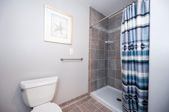 9128 Clover Dr, Milan, MI 48160 - full bathroom with tile patterned floors and tiled shower