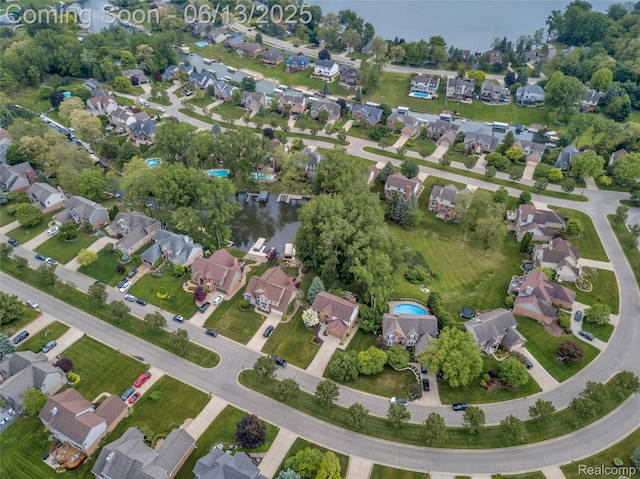 1377 Lake Shore Blvd, Lake Orion, MI 48362 - aerial view of property's location featuring nearby suburban area