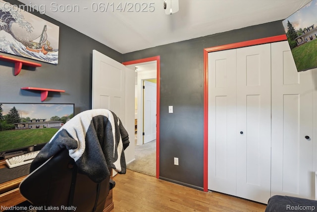 4098 Sam Snead Dr, Flint, MI 48506 - office area featuring light wood-style flooring