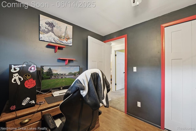 4098 Sam Snead Dr, Flint, MI 48506 - office featuring wood finished floors