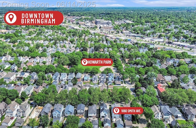 1060 Smith Ave, Birmingham, MI 48009 - map of property location