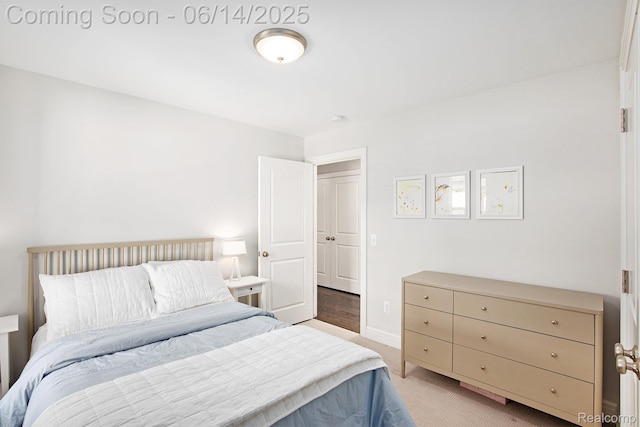 1060 Smith Ave, Birmingham, MI 48009 - bedroom with light carpet and baseboards
