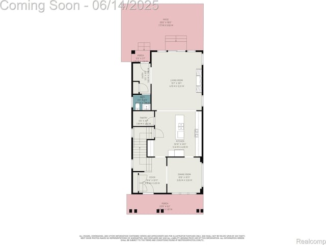 1060 Smith Ave, Birmingham, MI 48009 - view of home floor plan