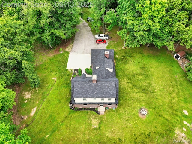 6535 Cedar Lake Rd, Pinckney, MI 48169 - view from above of property