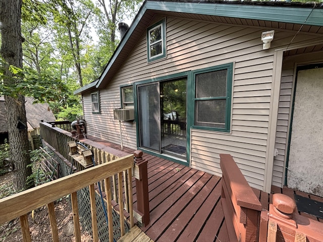 2112 Timber Ln, Brooklyn, MI 49230 - deck with cooling unit