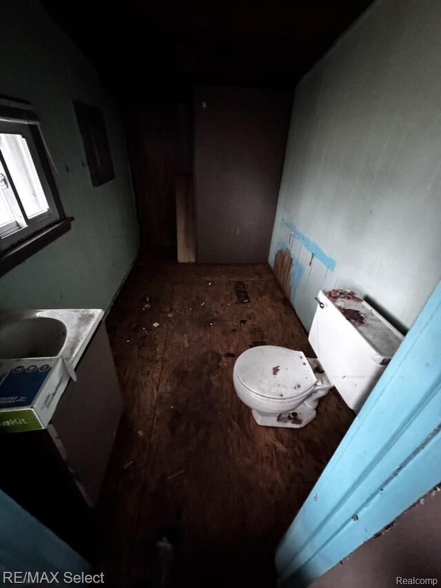 1108 Maginn Ct, Mount Morris, MI 48458 - bathroom with toilet and a sink