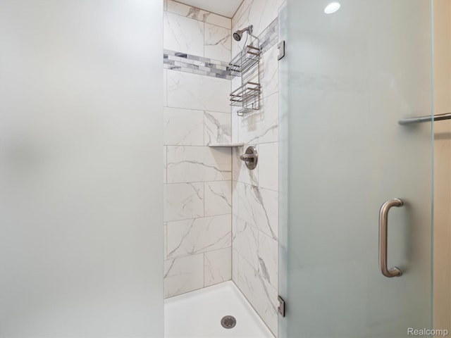 1470 Duncan Dr, Chelsea, MI 48118 - full bathroom featuring a stall shower