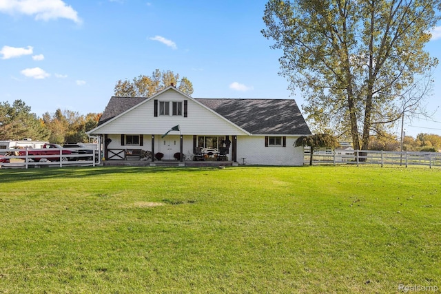 3985 Wadhams Rd, China, MI 48054 - view of front of home featuring a fenced backyard