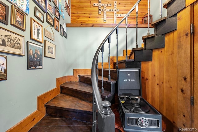 3985 Wadhams Rd, China, MI 48054 - stairs with baseboards