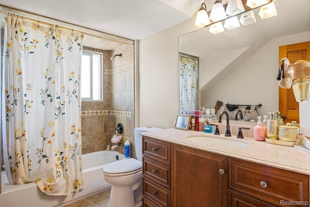 3985 Wadhams Rd, China, MI 48054 - full bathroom with vanity and shower / tub combo with curtain