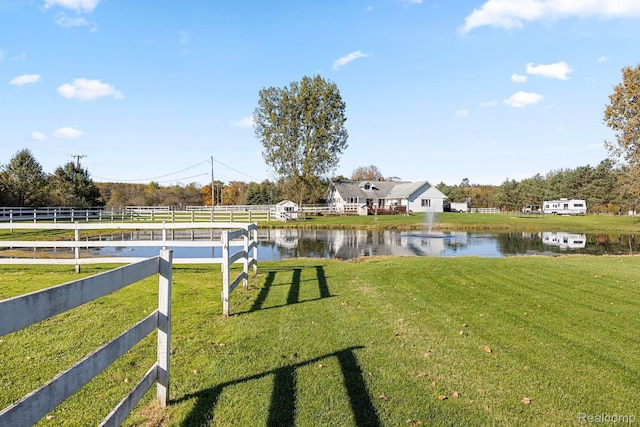 3985 Wadhams Rd, China, MI 48054 - view of yard with a water view