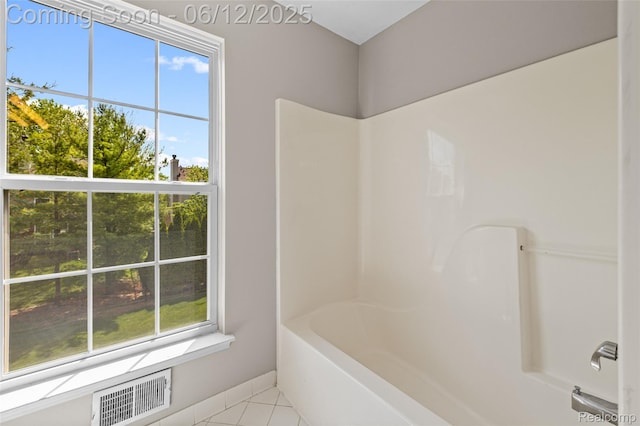 49620 Dunhill Dr, Macomb, MI 48044 - full bathroom featuring tile patterned floors and  shower combination