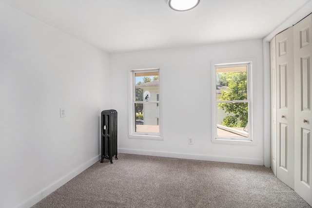 505 Fitch St, Albion, MI 49224 - carpeted spare room featuring healthy amount of natural light and radiator