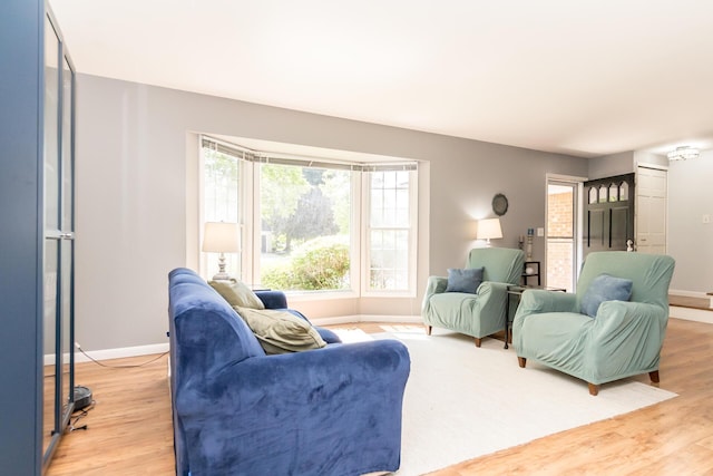 680 Eastlook Dr, Saline, MI 48176 - living room with light wood-style flooring