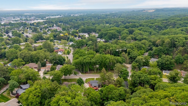 199 Grand Ave, Grand Haven, MI 49417 - bird's eye view of a heavily wooded area
