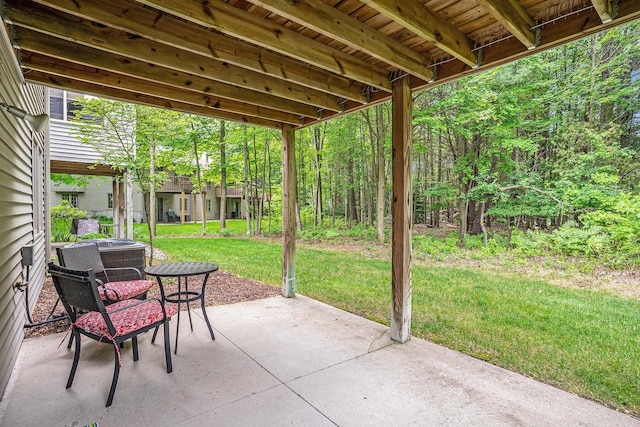 541 Tournament Cir Unit 14, Norton Shores, MI 49444 - view of patio / terrace