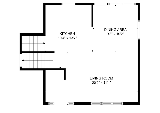 348 Yuba St, Muskegon, MI 49442 - view of property floor plan