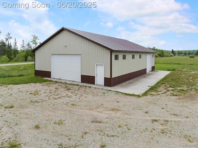 18031 State Highway M28, Newberry, MI 49868 - view of detached garage
