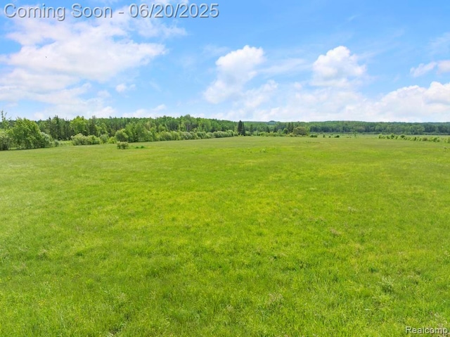 18031 State Highway M28, Newberry, MI 49868 - view of grassy yard with a rural view