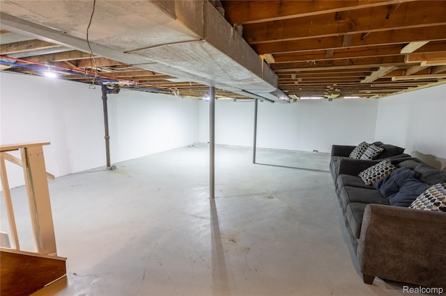 16788 Lincoln Ave, Eastpointe, MI 48021 - view of unfinished below grade area