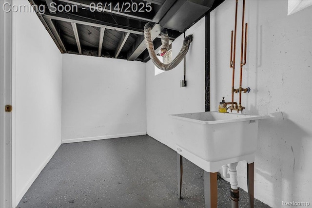 18336 Glastonbury Rd, Detroit, MI 48219 - below grade area with baseboards