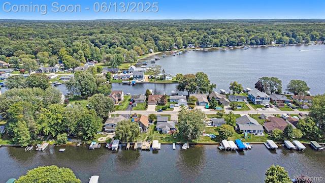 11124 Colony Rd, Pinckney, MI 48169 - view of property location with a nearby body of water and nearby suburban area