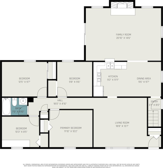 1143 S John Hix St, Westland, MI 48186 - view of floor plan / room layout