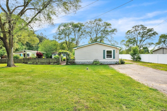6626 Dennison Rd, Plainwell, MI 49080 - view of fenced yard