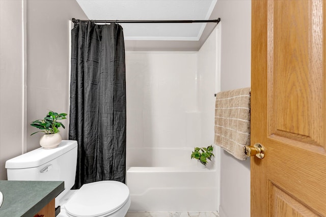 6626 Dennison Rd, Plainwell, MI 49080 - full bath with vanity and shower / tub combo