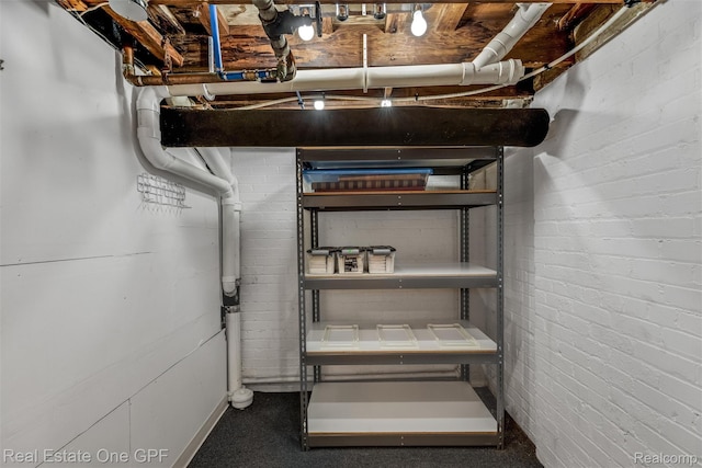 542 Cadieux Rd, Grosse Pointe, MI 48230 - view of unfinished below grade area
