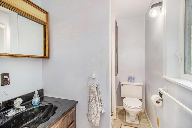 5890 N Oceana Dr, Hart, MI 49420 - bathroom featuring vanity and tile patterned flooring