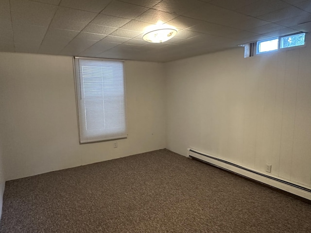 7 S Normal St, Ypsilanti, MI 48197 - spare room featuring baseboard heating and carpet floors