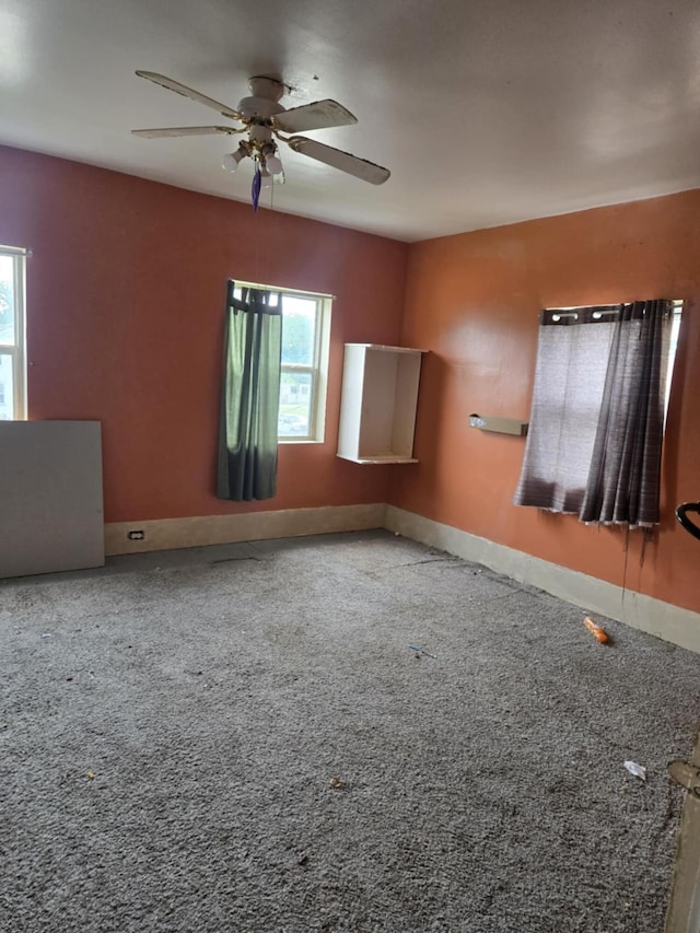 219 E Main St, Springport, MI 49284 - spare room featuring a ceiling fan