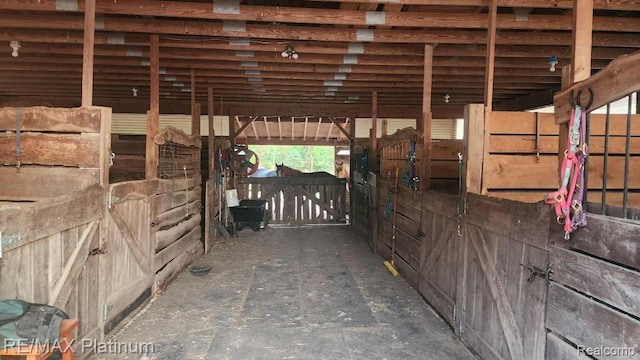 2025 W Rose Center Rd, Holly, MI 48442 - view of horse barn