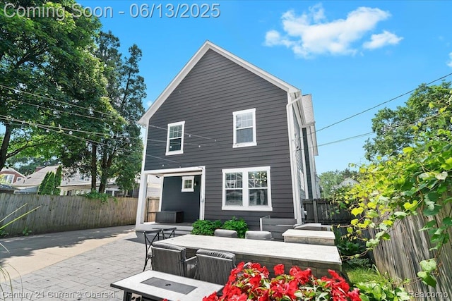 707 S Altadena Ave, Royal Oak, MI 48067 - back of house with a patio area and a fenced backyard