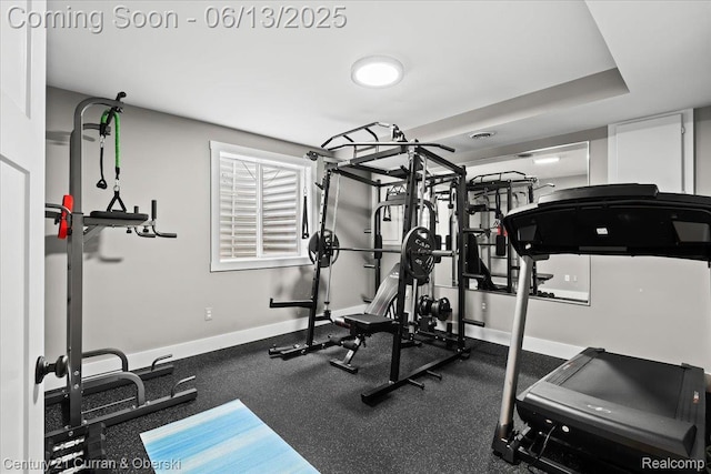 707 S Altadena Ave, Royal Oak, MI 48067 - exercise area featuring baseboards